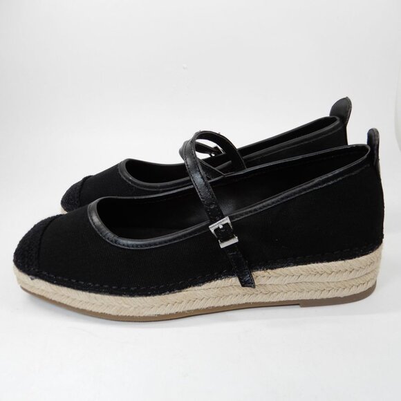 BLONDO Haizley Waterproof Espadrille Mary Jane Flats Shoes Size 7 Black NEW - Picture 6 of 13
